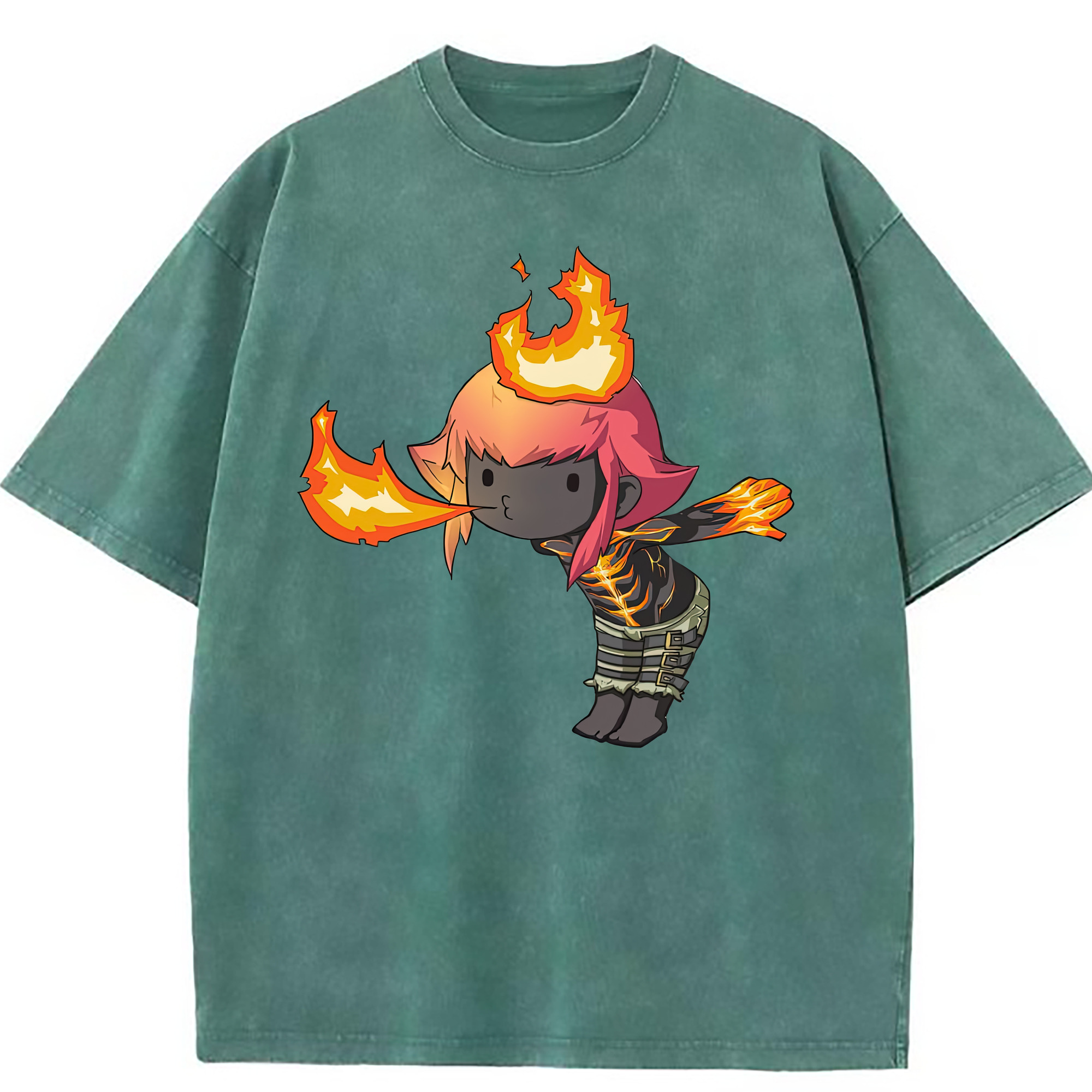 （画像用） リーグ・オブ・レジェンド League of Legends LOL 綿100% ヴィンテージ風 半袖Tシャツ（フロントプリント）